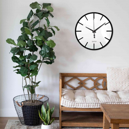 Hodiny na zeď z plexiskla - Sentop | X0105 | dvouvrstvé