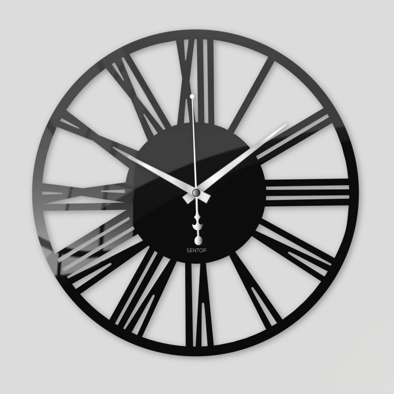 Nástěnné hodiny z plexiskla - Sentop