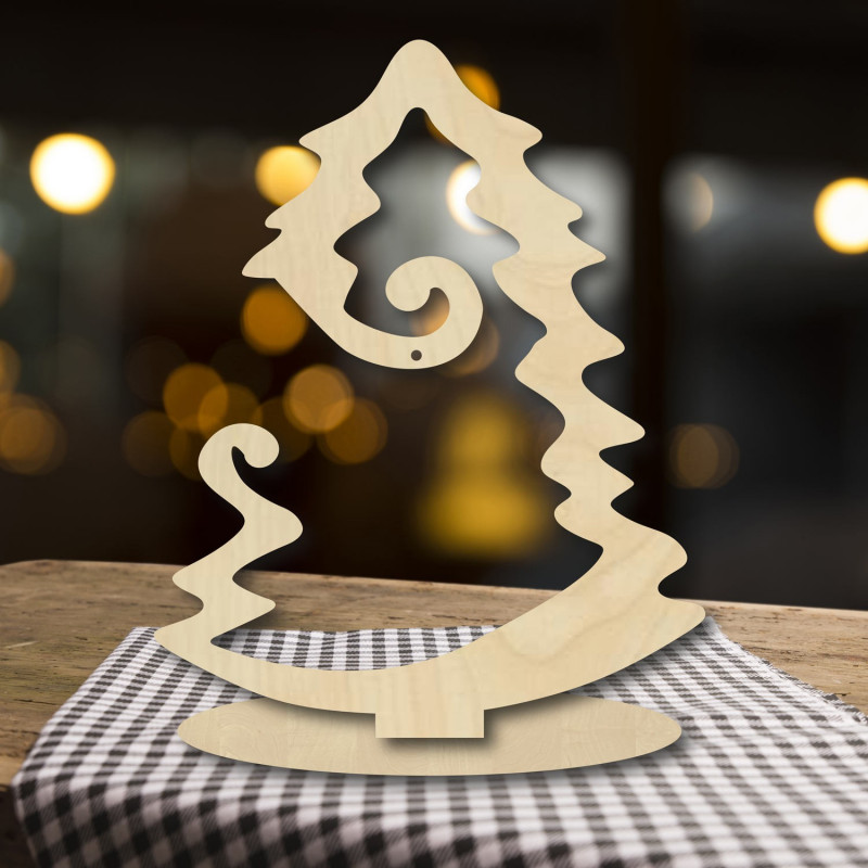 SENTOP dřevěný vánoční stromeček | přírodní...