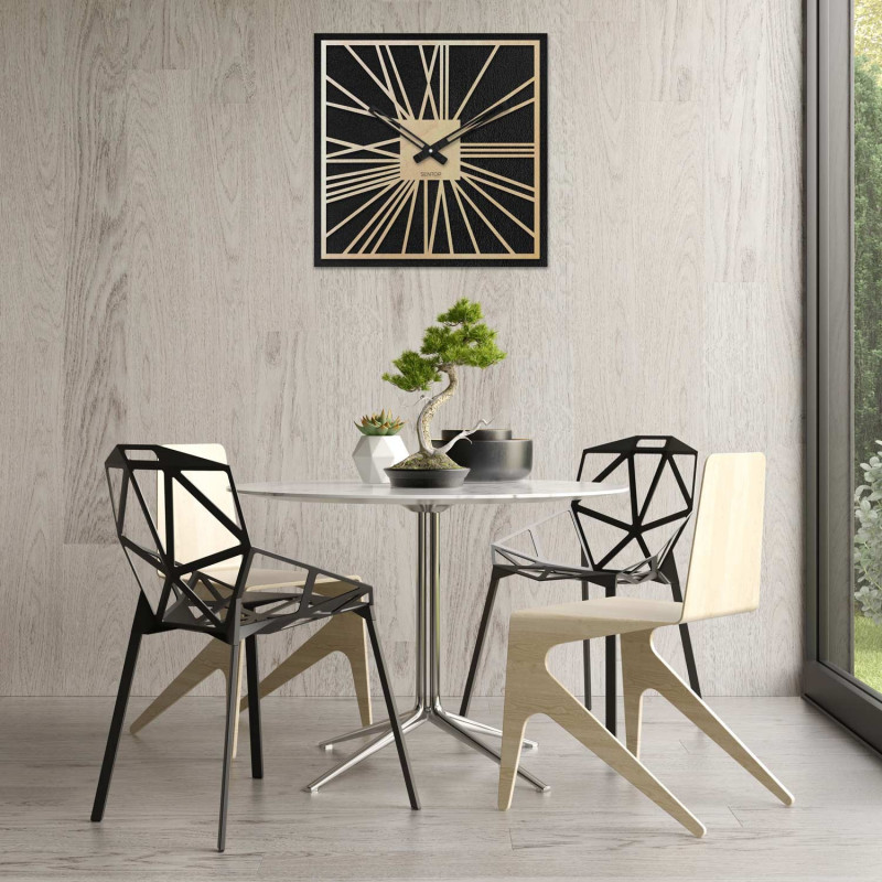 Dřevěné nástěnné hodiny - JAVOR