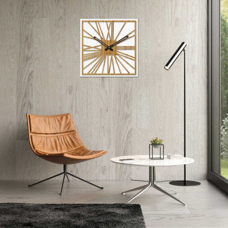 Dřevěné hodiny na zeď - Sentop | HDFK031 | dub