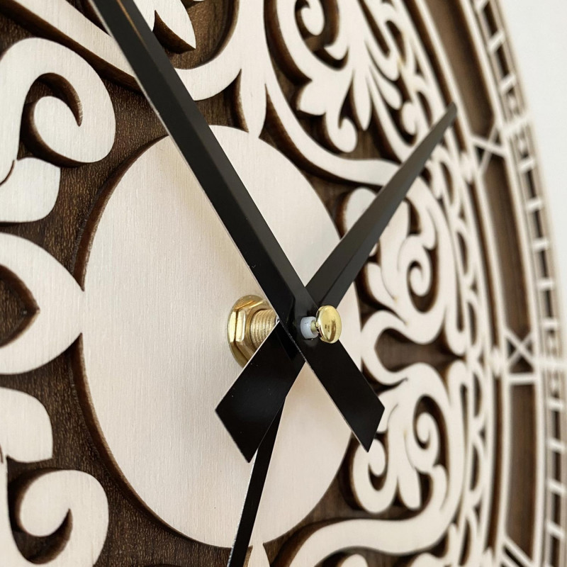 Elegantní dřevěné nástěnné hodiny - Sentop |...