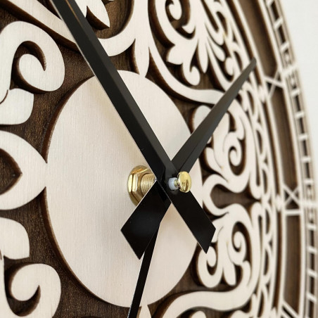 Elegantní dřevěné nástěnné hodiny - Sentop | PR0463 | dvojitá vrstva