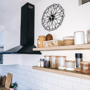 MDF Nástěnné hodiny do obýváku i černé 40 cm I SENTOP... 2