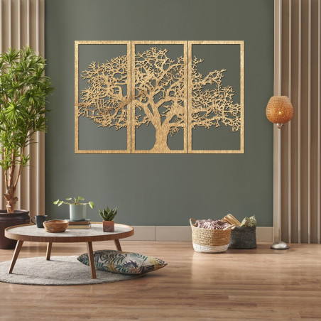 Dřevěný obraz na zeď 3 dílný Dřevěný obraz na zeď 3 dílný