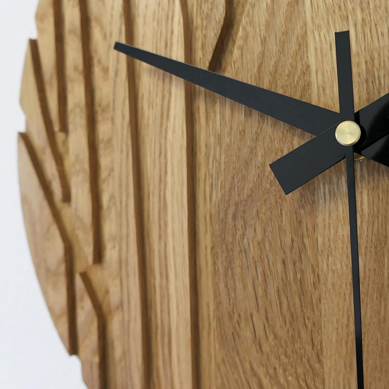 Nástěnné hodiny z dubových větví - LOLITA