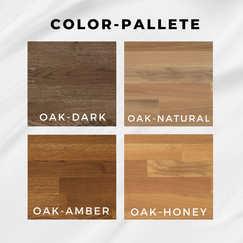 Nástěnné hodiny z dubových větví - LOLITA