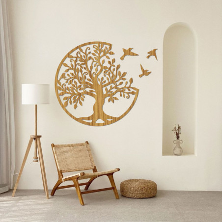 Obraz strom života s letícími ptáky - HOVOJT