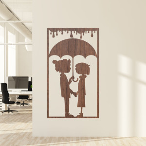 Romantický obraz na zeď - KMEST