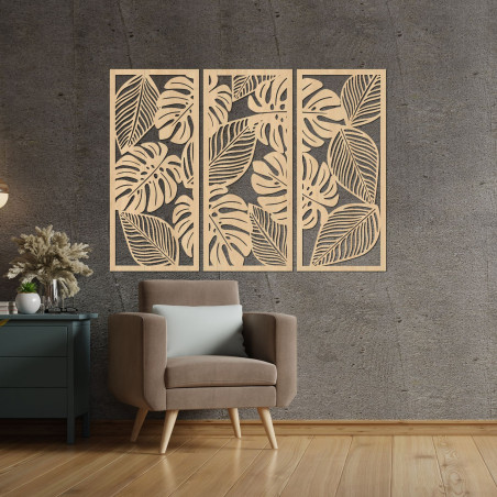 Malba Monstera s trojitým vláknem - LAJFEN