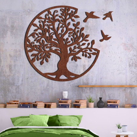 Strom života s létajícími ptáky - LORA