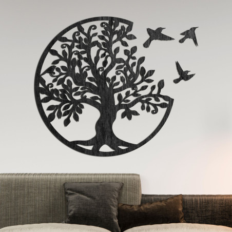 Strom života s létajícími ptáky - LORA