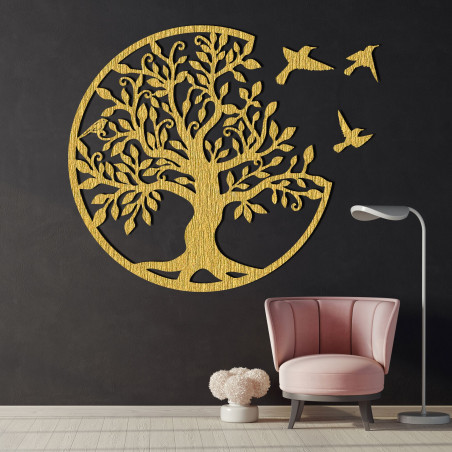 Strom života s létajícími ptáky - LORA