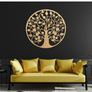 Nástěnná malba strom života jednoty a růstu - TERAMASU 2