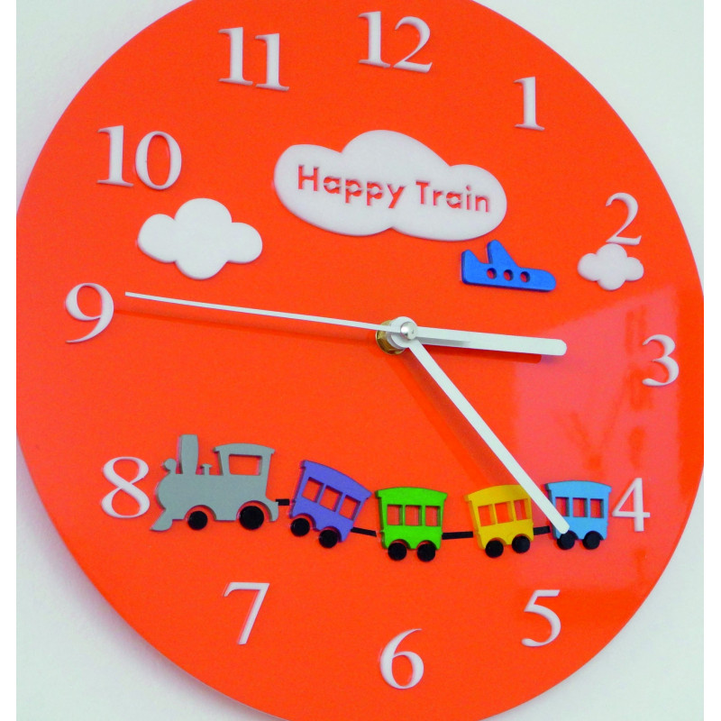 Moderní nástěnné hodiny z plexiskla. Trendy hodiny na zeď jako dárek. Hodiny X-momo. PMMA