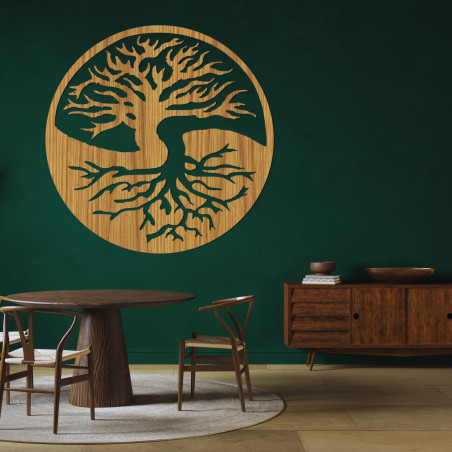 Vyřezávaný obraz na zeď strom života - CONCORDIA Vyřezávaný obraz na zeď strom života - CONCORDIA