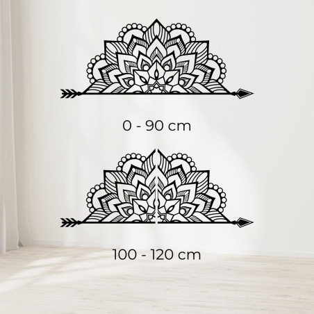 Mandala na stěně ze dřeva - ARONV