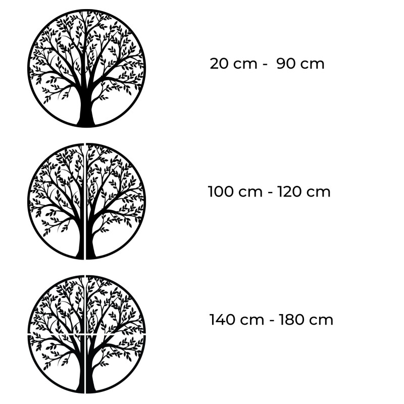 Dřevěný nástěnný obraz strom života - LIGNUM