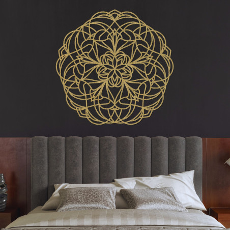 Unikátní nástěnná dekorace mandala pokoje - SERENA