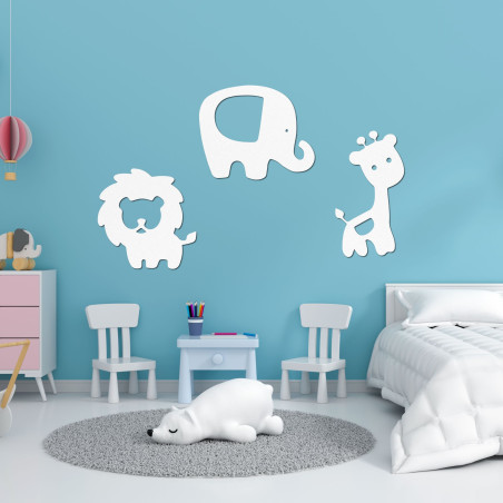 Dřevěná zvířátka do pokoje - ZOOTRO