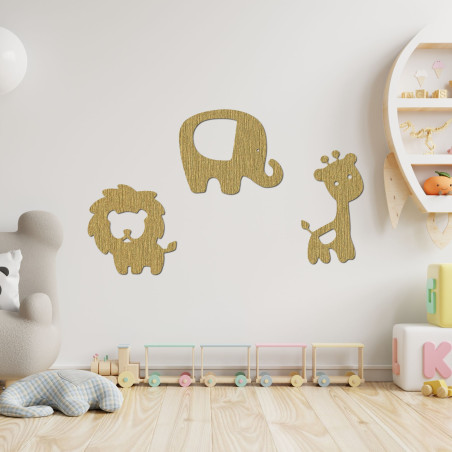 Dřevěná zvířátka do pokoje - ZOOTRO