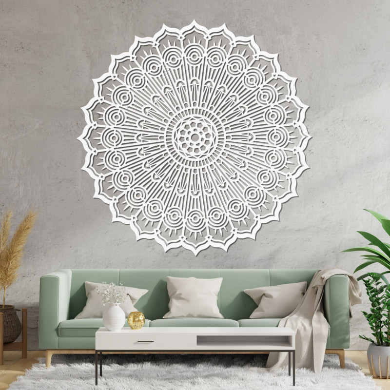 Léčivá mandala na zeď - Elegantní dekorace pro...