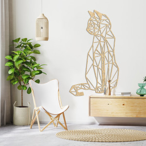 Geometrický obraz kočky - CILLAL 2