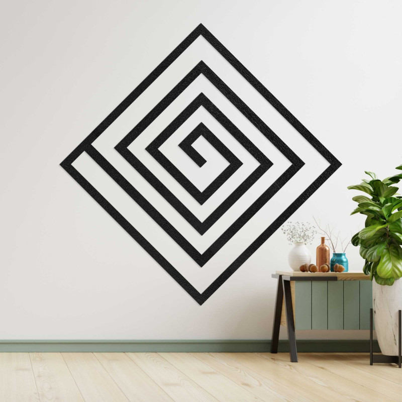 Dřevěná geometrická dekorace - WOORTLE
