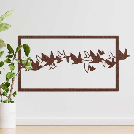 Malování ptáků na zeď - ORRO