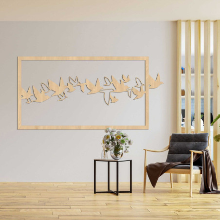 Dřevění nástěnní ptáci - RODDO