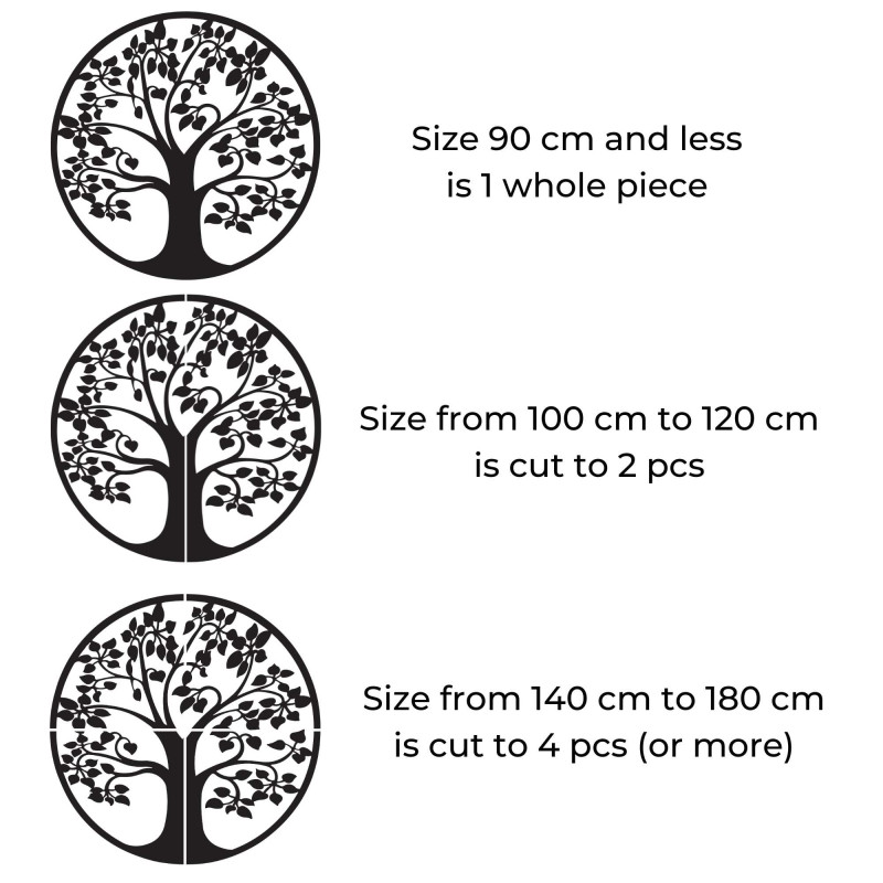 Dřevěná dekorace strom života - MAKJAK