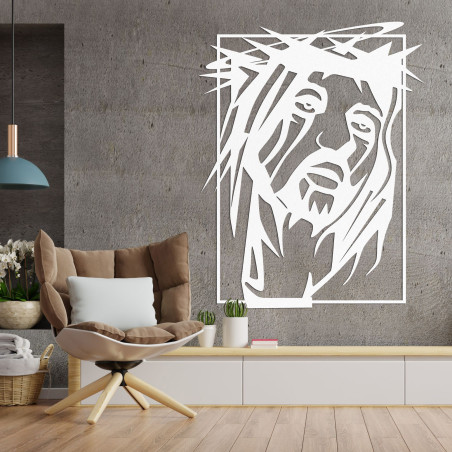 Dřevěný obraz na zeď Ježíš Kristus - FAITHO