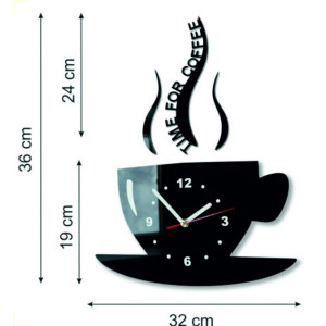 Vyrábíme nástěnné hodiny do obývacího pokoje nebo kanceláře. X-momo 2