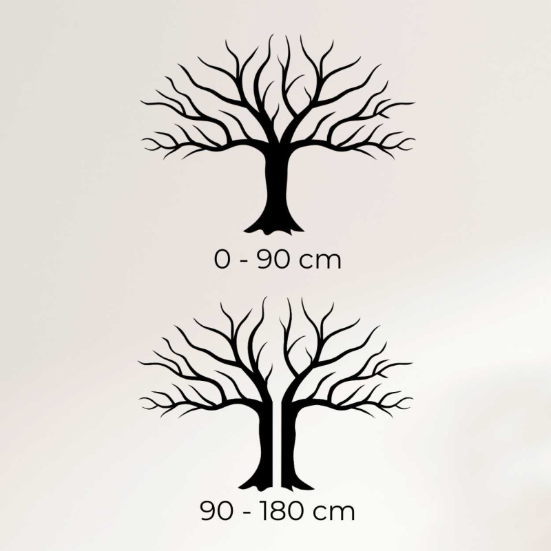 Dřevěný nástěnný obraz strom a větve - JOLAF