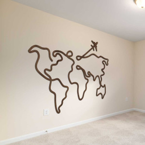 Dřevěná nástěnná mapa - LOTAPO 2