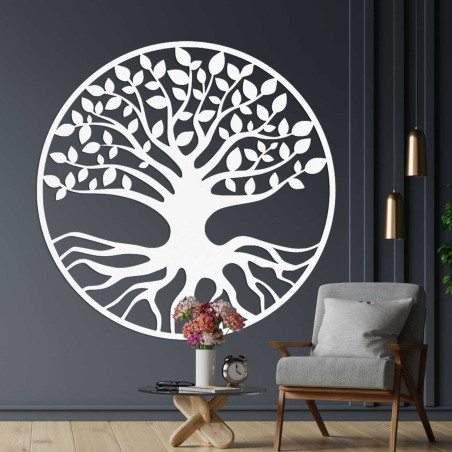 Dřevěná bonsajová dekorace na zeď Dřevěná bonsajová dekorace na zeď