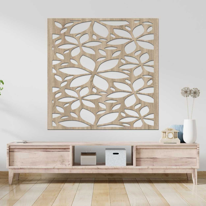 Dřevěný květinový čtverec - BOTANICA