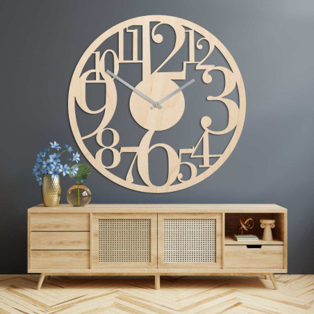 nástěnné hodiny s velkými číslicemi nástěnné hodiny s velkými číslicemi