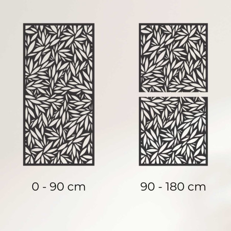 Dekorační panel s rostlinným motivem - JERSER