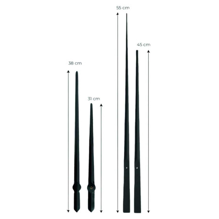 Moderní designové nástěnné hodiny - PORIA