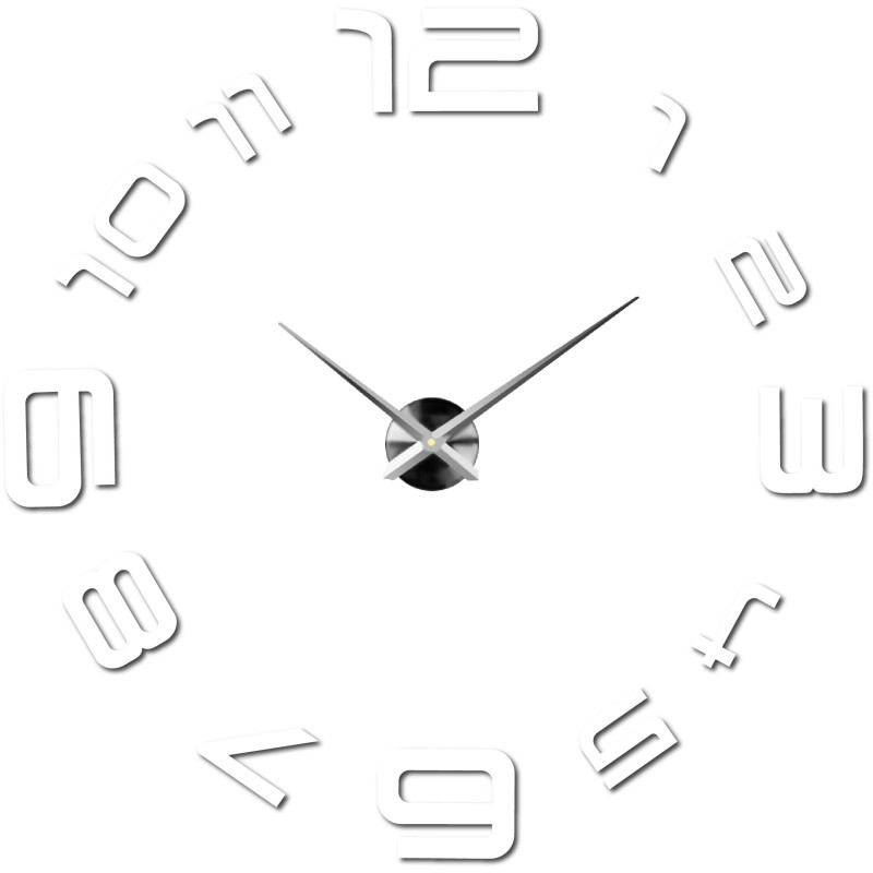 3D nástěnné nalepovací hodiny - ARES