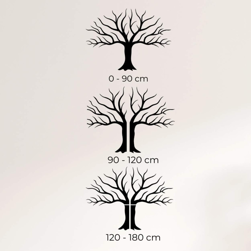 Dřevěná dekorace obraz na zeď větve stromu