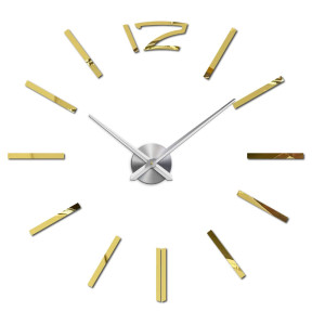 DIY hodiny s trojrozměrným designem, ideální pro nevidomé a slabozraké. 2