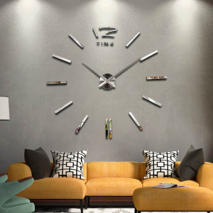 DIY hodiny s trojrozměrným designem, ideální pro nevidomé a slabozraké.