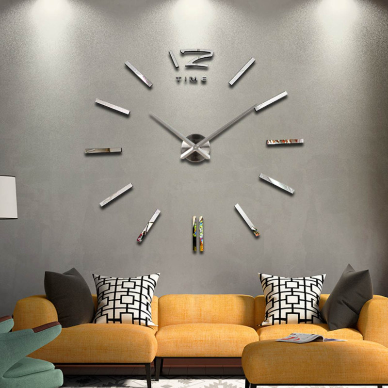 DIY hodiny s trojrozměrným designem, ideální pro nevidomé a slabozraké.