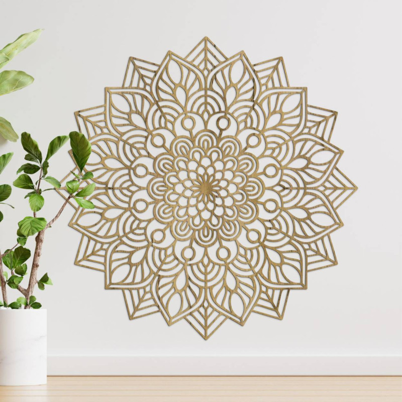 Ornament s opakujícími se tvary navozujícími vizuální stabilitu.