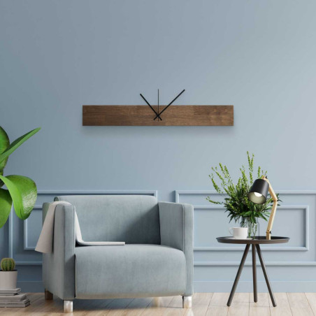 Elegantní dřevěné hodiny s přirozenou kresbou dřeva Elegantní dřevěné hodiny s přirozenou kresbou dřeva