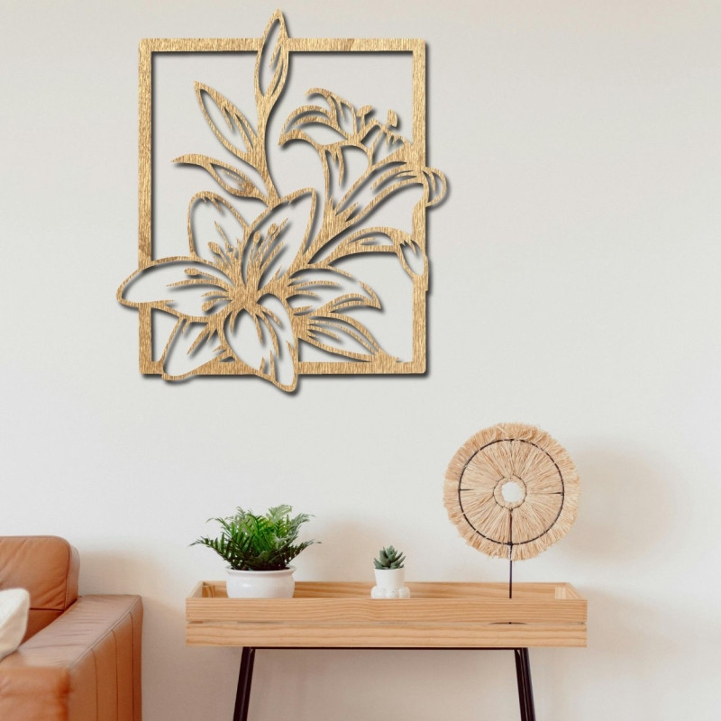 Dotyková lilie – Krása a klid na zdi pro nevidomé a slabozraké