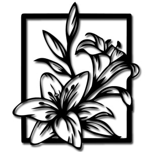 Elegantní lilie – Přístupný design pro nevidomé a slabozraké 2