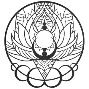 Vyřezávaný obraz na zeď květ slunce - FLOS 2